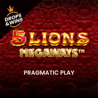5 Lions Megaways slot game logo